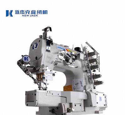 【JACK杰克绷缝机直驱JK-8669C自动剪线|小方头|三针】价格_厂家_图片 -